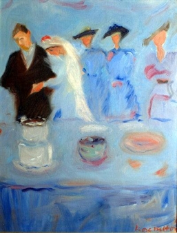 Cutting the Cake - Rose Hilton