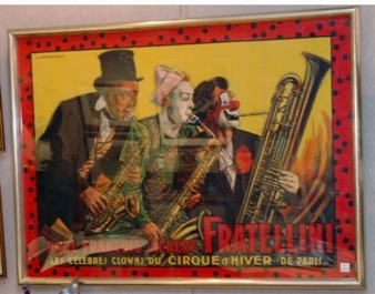 LES CELEBRES CLOWNS DU CIRQUE D'HIVER DE PARIS - G.L. Manuel Frères