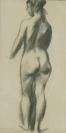 STANDING FEMALE NUDE by Eugene Edward Speicher