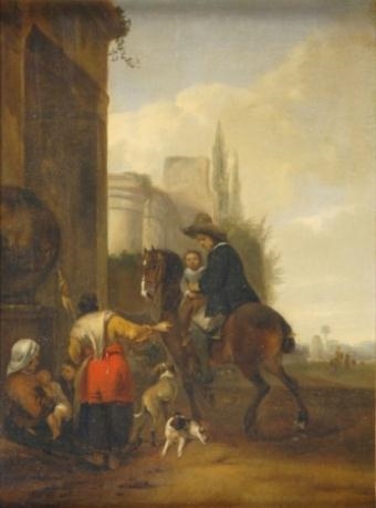 The Morning Ride by Hendrick Verschuring