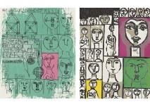 2 works; Face Song; Face30, Nude2 by Genichiro Inokuma, 1992