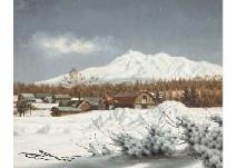 set of A; utumn Leaves Across the River; Shining Peak of Shari by Shogo Endo