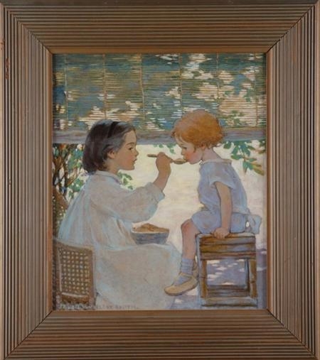 Little Mother by Jessie Willcox Smith, circa 1922