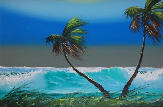 Seascape by Alfred Hair