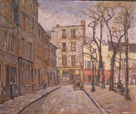 MONTMARTRE by Fernand Laval, 1926