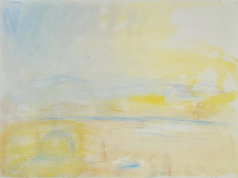 Artwork by Lloyd Rees, Morning Light at Karinya, Made of offset lithograph
