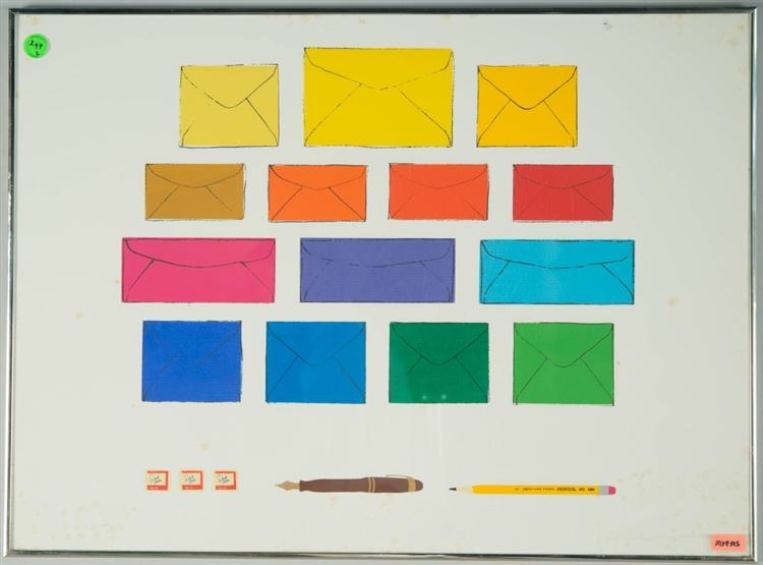 Mickey Myers | 2 Works: Crayola Variations #1; R.S.V.P | MutualArt