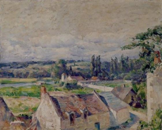 BOURRE VALLEY by John Fulton Folinsbee, circa 1926