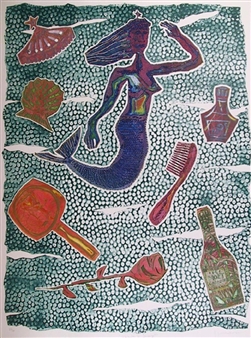 Oferenda a Yemanja from the Brooklyn College Women's Portfolio - Sheila Goloborotko