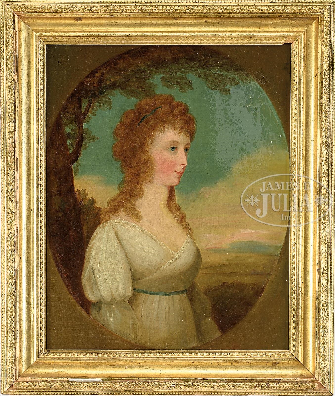 George Romney | PORTRAIT OF A GIRL (1775) | MutualArt
