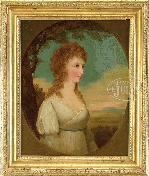 George Romney | PORTRAIT OF A GIRL (1775) | MutualArt