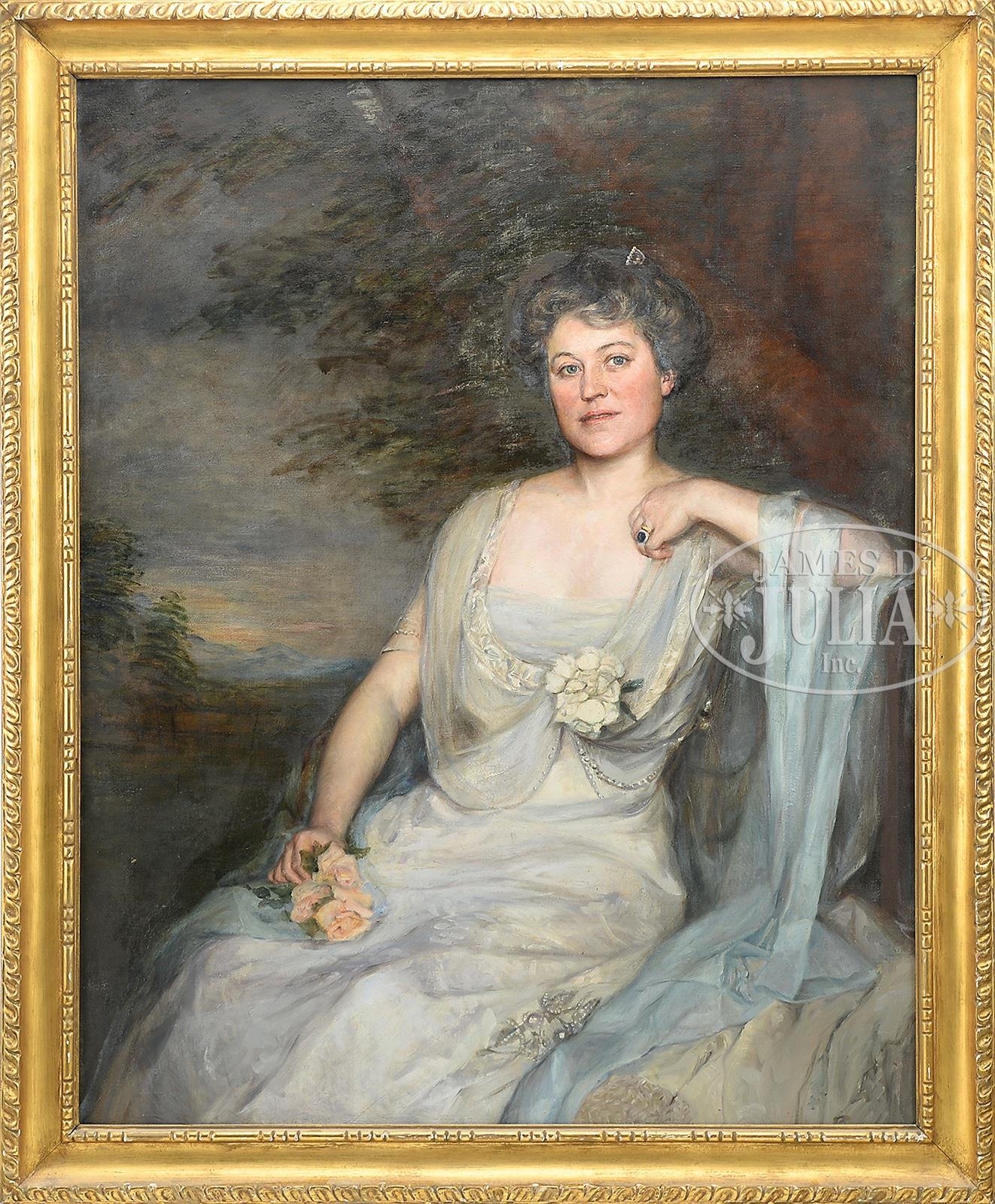 Unknown PORTRAIT OF POSEY CROSBY JOHNSON (1853) MutualArt