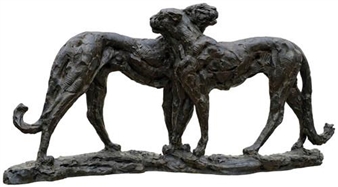 Dylan Lewis: Recent Cat Bronzes - John Martin Gallery
