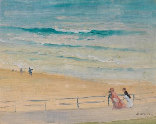 The Evening Bathe by Elioth Gruner, 1917