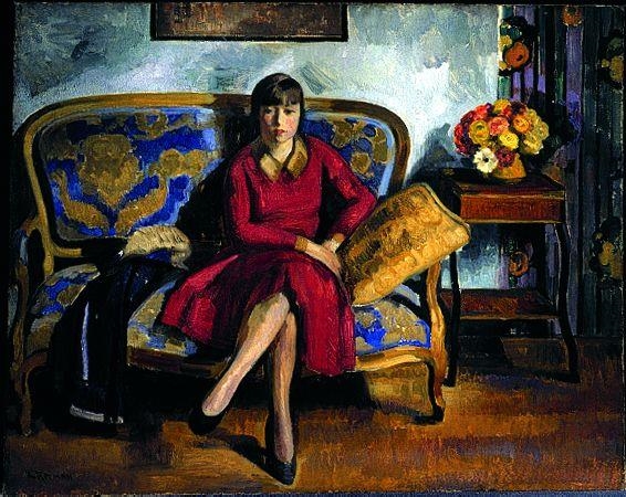 Louis Ritman | THE RED DRESS | MutualArt