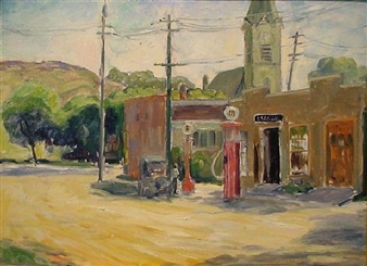 SMALL TOWN GAS STATION - Francesco J. Spicuzza
