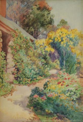 Garden Pathway by Henry Webster Rice