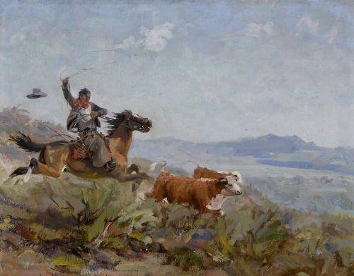 On the Open Range by Raphael Lillywhite