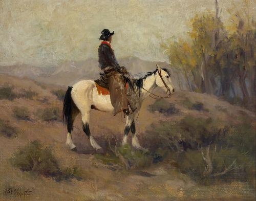 Untitled (Lone Rider) by Raphael Lillywhite