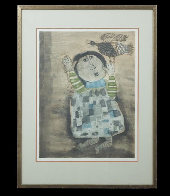 Graciela Rodo-Boulanger | Boy with Fish (Circa 1970) | MutualArt