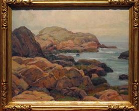 Artwork by John Fabian Carlson, LOBSTER COVE, GLOUCESTER, Made of Oil on canvas