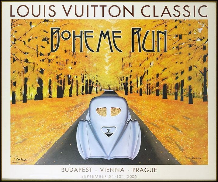 Concours Automobiles Classiques et Louis Vuittonn - Vitesse - Parc de  Bagatelle, Original Vintage Poster