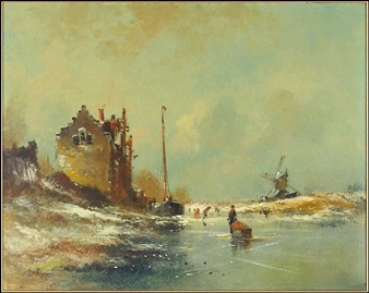 Frozen River - Harrij van Dongen