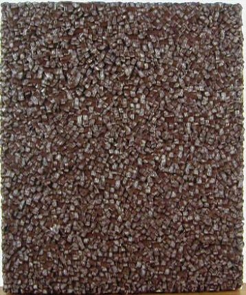 Artwork by Donald Moffett, Lot 020396, Made of Mixed media on canvas backed by panel