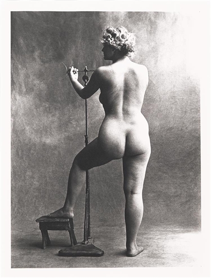 SCULPTOR'S MODEL by Irving Penn, 1950/1976