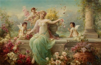 Hans Zatzka Fairy Dance Mutualart