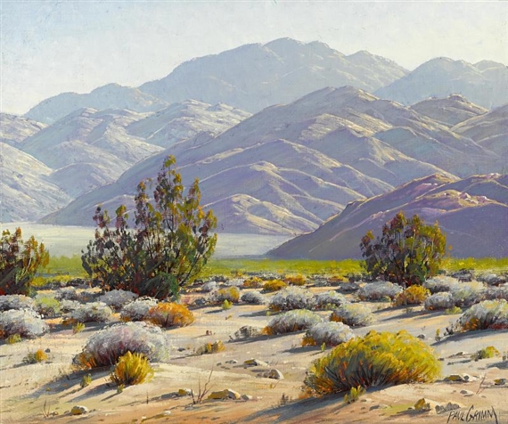 Desert Study by Paul Grimm, 1935