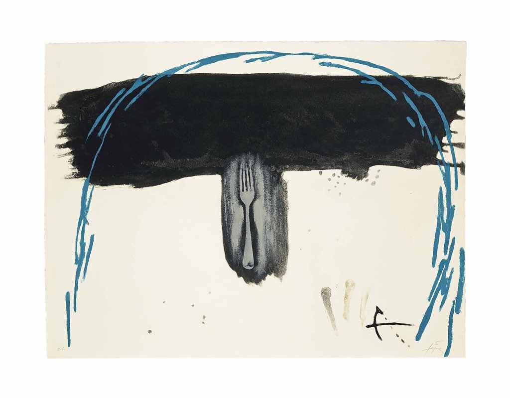 Arc blau by Antoni Tàpies, 1972