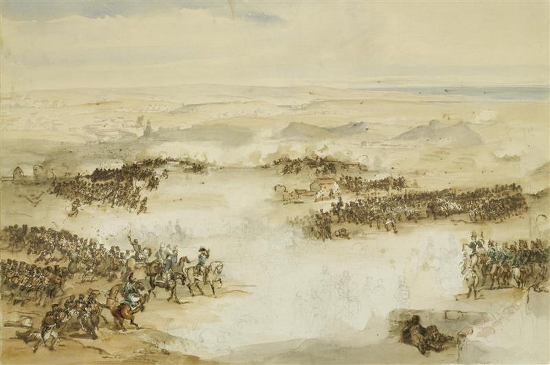 Denis Auguste Marie Raffet | Bataille de Vittoria, Espagne | MutualArt