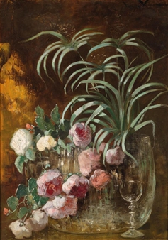Still Life with Roses - Rosa Venneman