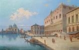 Venice View of Santa Maria Della Salute - L. Bertini