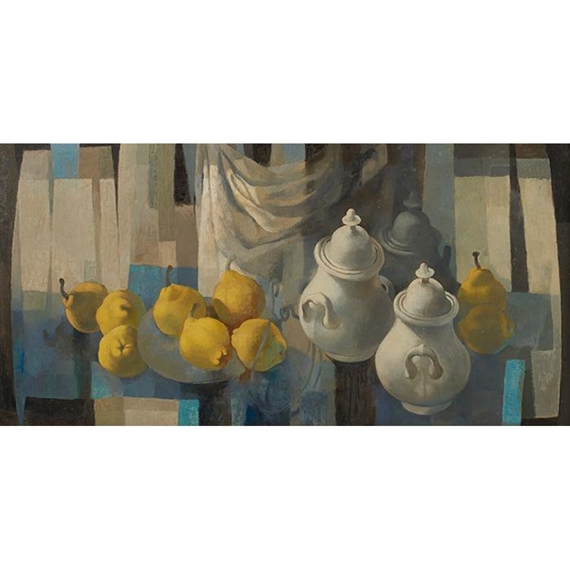 Quince and Ironstone by Stanley Mitruk, 1957