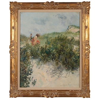 Howard Chandler Christy | Nudes in the Dunes (1930) | MutualArt