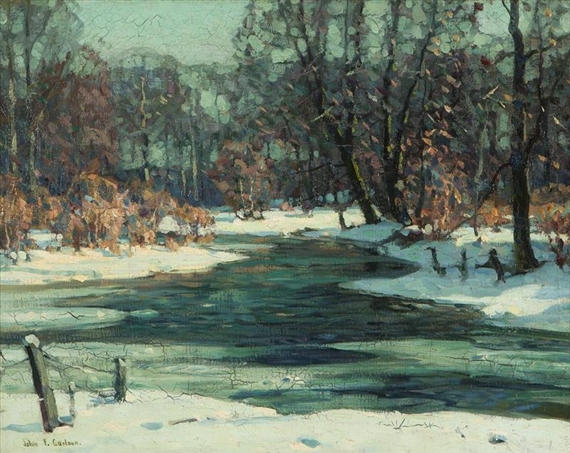 Thawing Floes by John Fabian Carlson