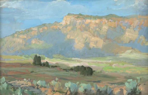 Peter Adams | The Hills of Albuquerque, New Mexico | MutualArt