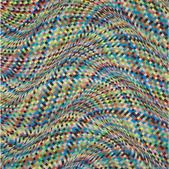 AR WAVE #64; AR WAVE #65 by Angela Leach, 2004