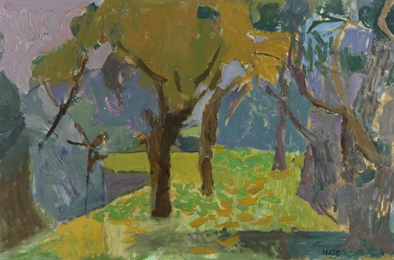 Majorcan Terrace by Earl George Alexander Eugene Douglas Haig