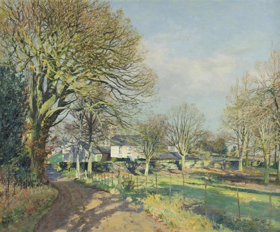 Frosty Day-Liff, Angus by James McIntosh Patrick‏, 1958