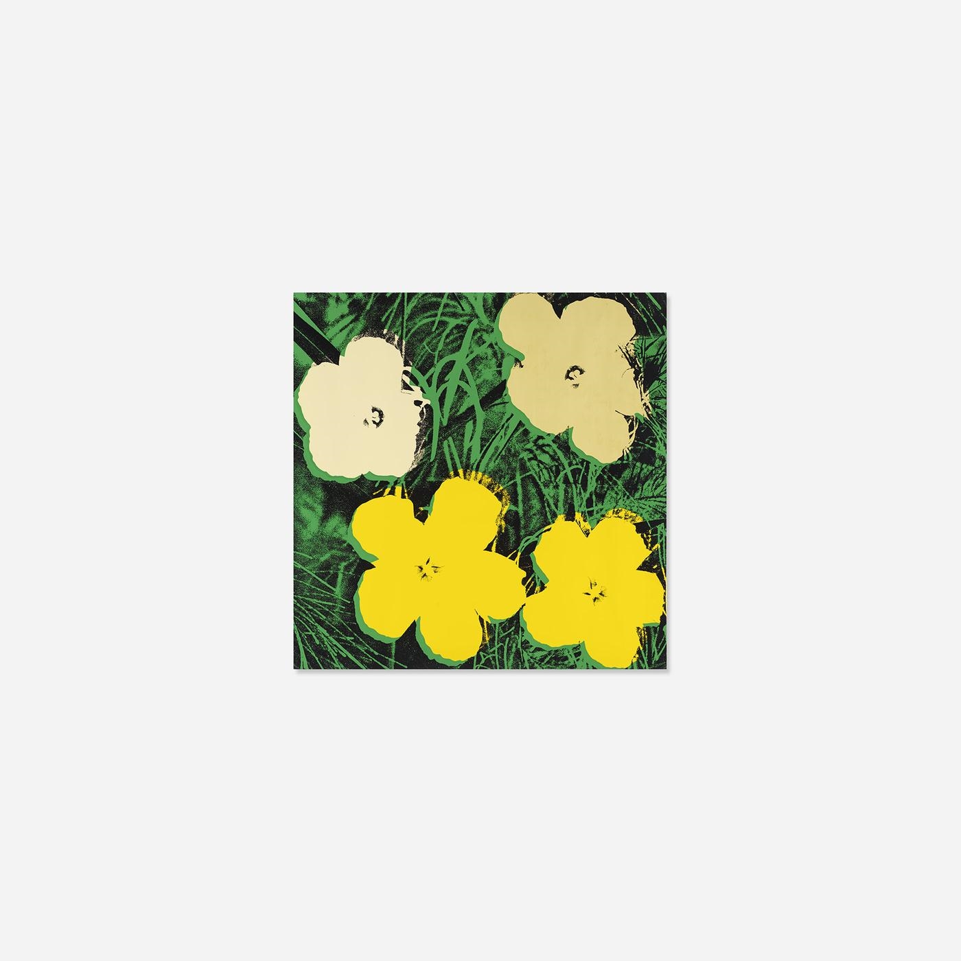 Andy Warhol Flowers (1970) MutualArt