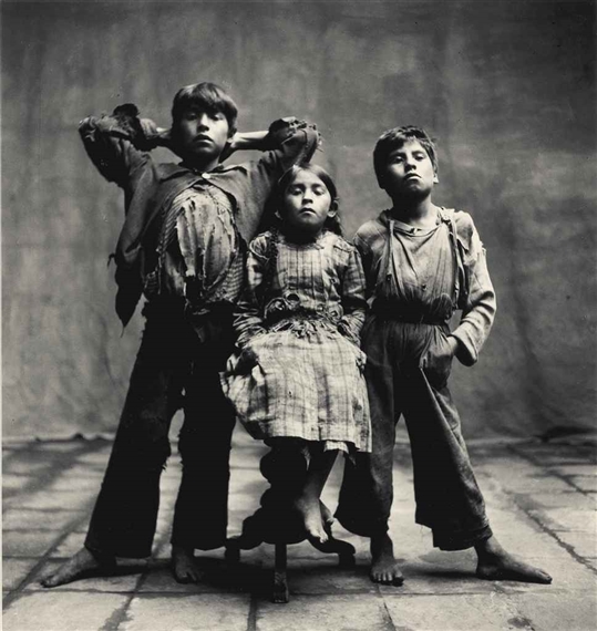 Three Cuzco Children, 1948 by Irving Penn, 1948