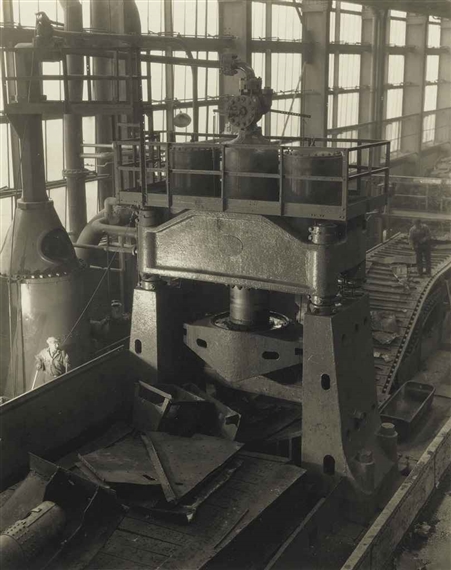 Charles Sheeler | Ford Plant, River Rouge, Steam Hydraulic Shear, 1927  (1927) | MutualArt