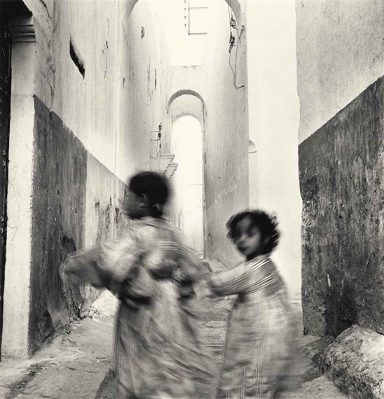 Running Children, Morocco, Rabat, 1951 by Irving Penn, printed before 1959