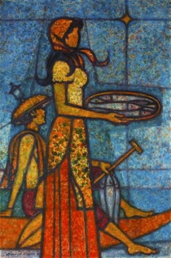 Angelus by Cenon Rivera, 1981