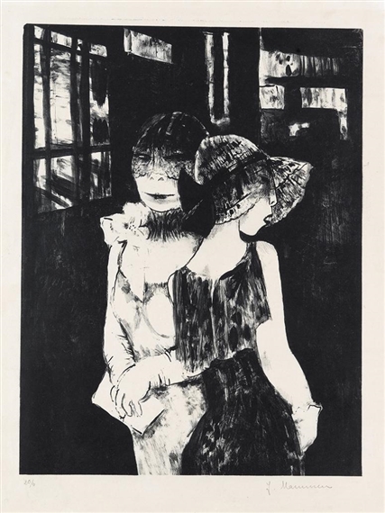 Nutten by Jeanne Mammen, circa 1930