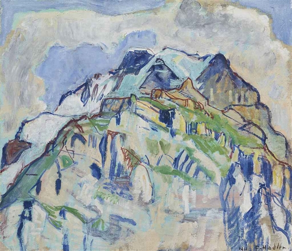 Das Jungfraumassiv von Mürren aus