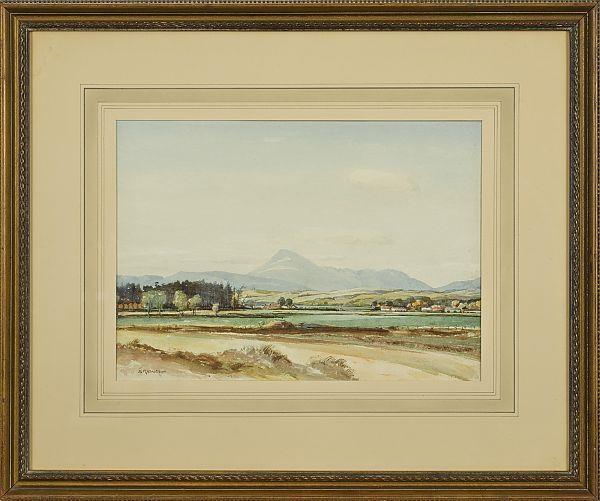 John George Mathieson | 2 Works: Landscape & Coastal Scene | MutualArt